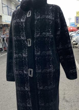 Шикарное пальто из альпаки турция люкс качество