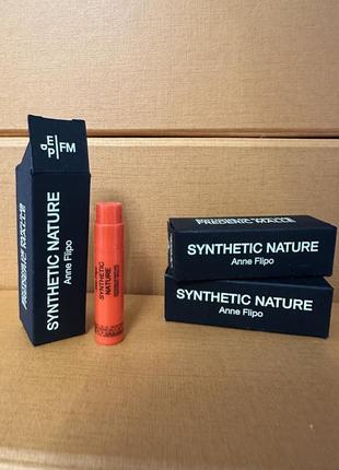 Парфюмированная вода оригинал frederic malle synthetic nature пробник