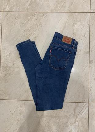 Джинси штани levis levi’s 710 super skinny скіні жіночі