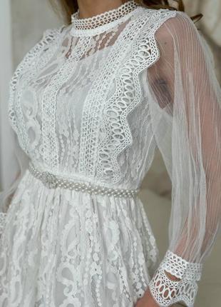 Великолепное платье приталенного силуэта6 фото