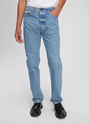 Новые джинсы calvin klein (ck standard straight fit jeans)с америки 34x32l