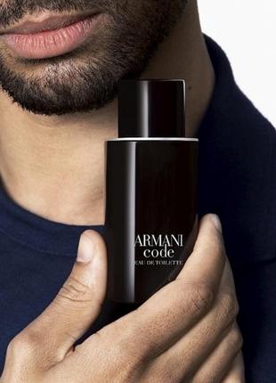 Туалетная вода для мужчин giorgio armani code homme eau de toilette, 15 мл.1 фото