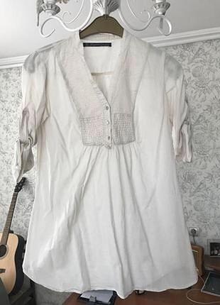 Легка блуза сорочка zara