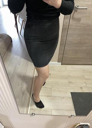Юбка джинсова