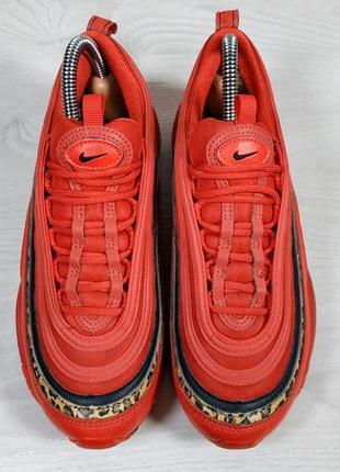 Женские кроссовки nike air max 97 leopard pack red, оригинал, размер 36.53 фото