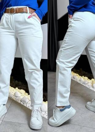 Наймодніші жіночі джинси baggi батал1 фото
