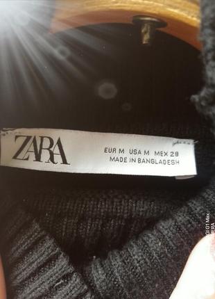 Джемпер ,свитер в полоску zara p.m-l4 фото