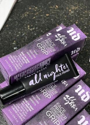 Праймер urban decay all nighter face primer longwear foundation grip, 5 мл2 фото