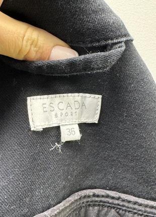 Джинсовая куртка escada оригинал8 фото