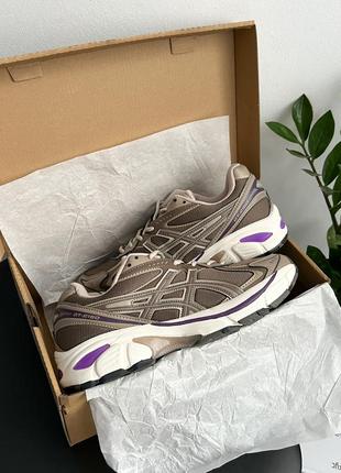 Кроссовки asics# 2160 'dark taupe purple' 🔥8 фото