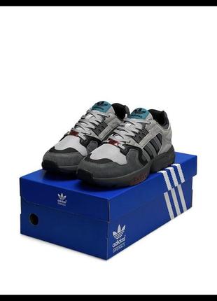 Мужские кроссовки adidas originals zx torsion gray