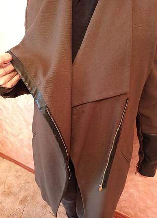 Кардиган пиджак удлиненный6 фото