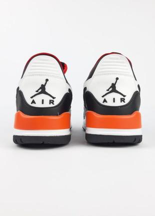 Кроссовки 
air jordan legacy 312 low белые с черным и красивым9 фото