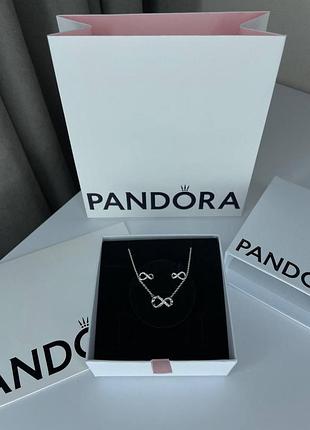 Набор pandora "сияющий символ бесконечности"