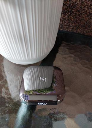 Стойкие пудровые румяна kiko milano unlimited blush 06 brick