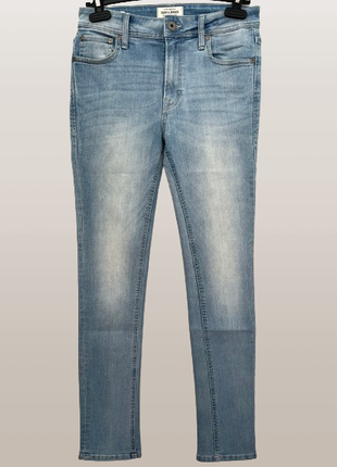 Джинсы мужские jack & jones jeans skinny fit/дания, голубые 46 новые