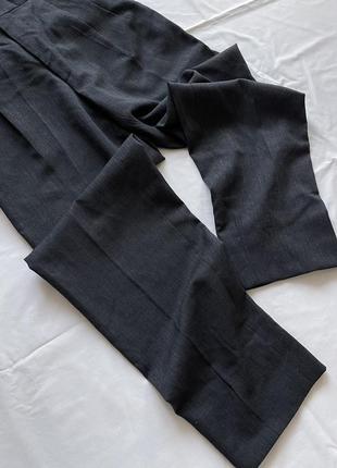 Брюки hugo boss, класичні сірі брюки, класичні брюки4 фото