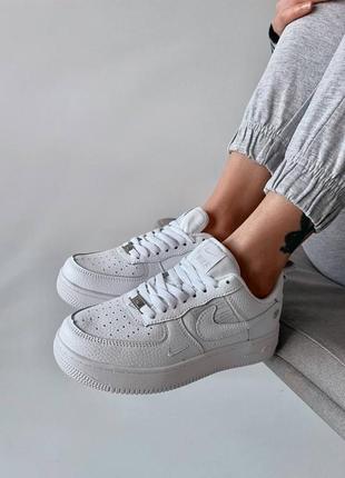 Білі кросівки - кеди з натуральної шкіри5 фото