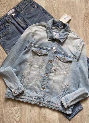 Джинсовая куртка, джинсовый пиджак, джинсовка оверсайз5 фото