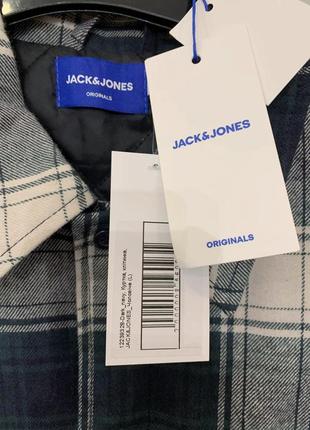 Утеплена куртка-сорочка jack&amp;jones7 фото