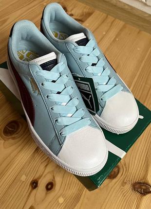 Кожаные кроссовки puma