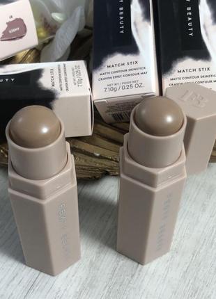 Скульптор сток для контуринга fenty beauty by rihanna match stix matte contour skinstick amber