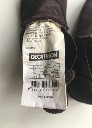 Дитячі замшеві черевики челсі decathlon р.319 фото