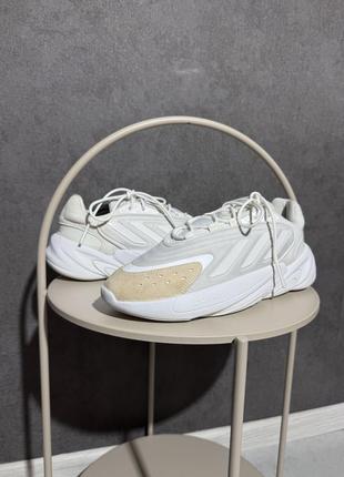 Мужские белые кроссовки adidas ozelia 42p