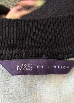 Яркое комплиментарное платье m&amp;s collection3 фото