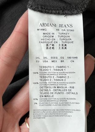 Футболка поло  armani jeans 3xl8 фото