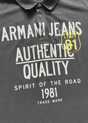 Футболка поло  armani jeans 3xl3 фото