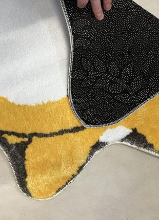 Ковер коврик напольный корги медведь в детскую в гостиную