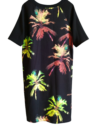 Яркое комплиментарное платье m&amp;s collection