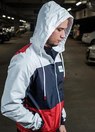 Мужская демисезонная куртка ветровка мужская осенняя ветровка tommy Handtasche hilfiger3 фото