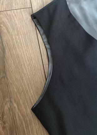 Женская классическая жилетка/ жилет, размер s-m, цвета графит6 фото