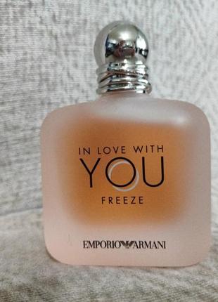 Emporio armani in love with you freeze парфумована вода