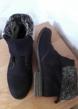 Стильные мягкие осенние сапоги, ботинки, 39-39,5, graceland