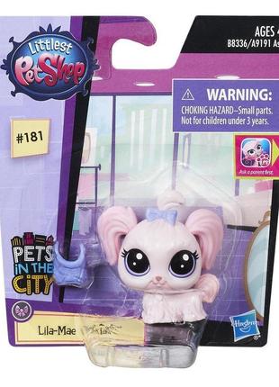 Lila-mae pinktail littlest pet shop lps №181 мальтийская болонка лила-мей пинктейл lila-mae pinktail