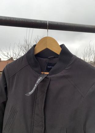 Нова чоловіча тепла парка / куртка у сірому відтінку від бренду boohoo2 фото