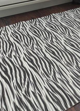 Доріжка на метраж зебра для ванної кухні коридору