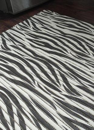 Доріжка на метраж зебра для ванної кухні коридору