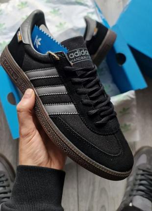 Мужские кроссовки adidas spezial handball cordura black