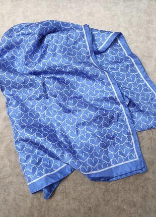 Шовковий шарф cantini (italy) 100% silk10 фото
