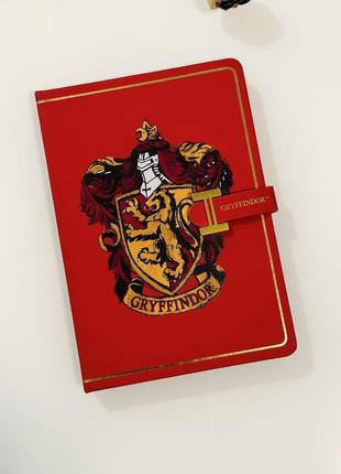 Блокнот гаррі поттер а5 120 ар. записник harry potter грифіндор щоденник gryffindor wizarding world warner bros. entertainment notebook