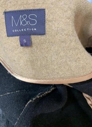 Стильное теплое пальто m&s 36‼️роспродажа‼️3 фото