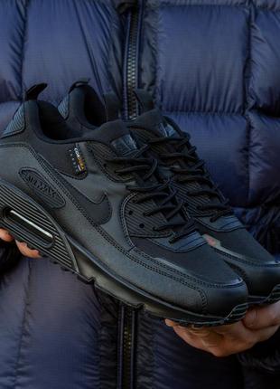 Мужские кроссовки nike air max 90 x cordura black 41-42-43-44-45