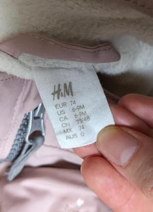 Демісезонний комбінезон від h&m для дівчинки2 фото