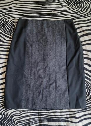 Юбка классическая, юбка карандаш размер m ( 46)