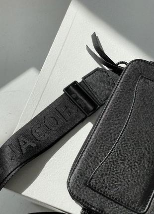 👜 marc jacobs the snapshot total black 5