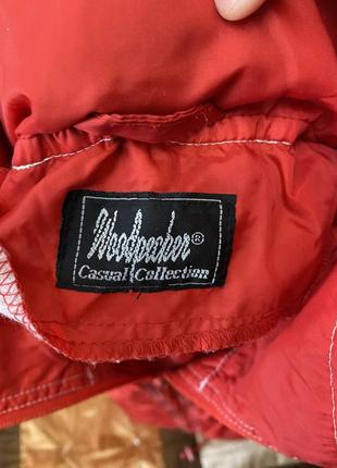 Жіноча куртка woodpecher червона в ідеалі5 фото